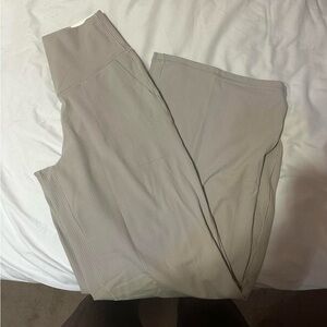 Aerie Women's Beige Wide Leg Pants